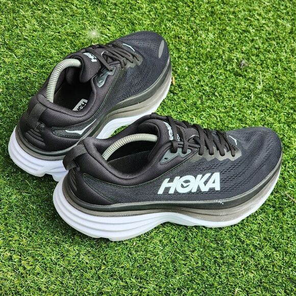 HOKA BONDI 8 - Mens Athletic Shoes - SIZE 8 (2E wide) - Picture 4 of 9